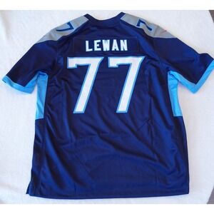 Tennessee Titans Jersey Mens Large NFL Football Taylor Lewan 77 Nike On Field